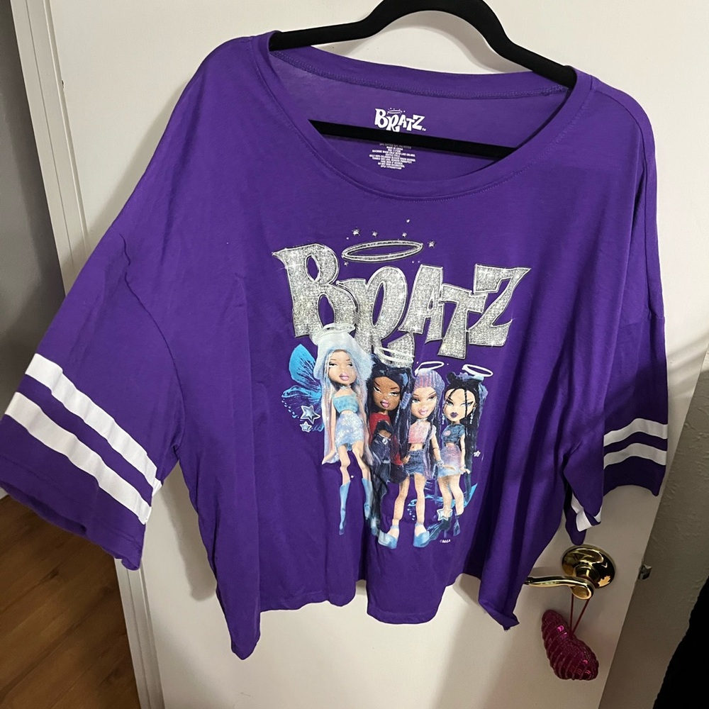 🧡 3X 22/24 Purple Bratz Women’s Shirt